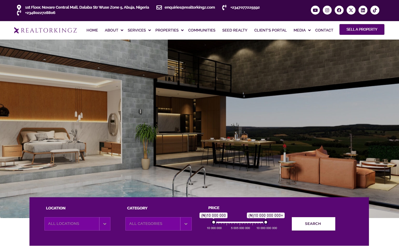 Realtor Website